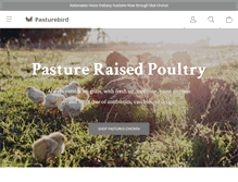 Tablet Screenshot of pasturebird.com